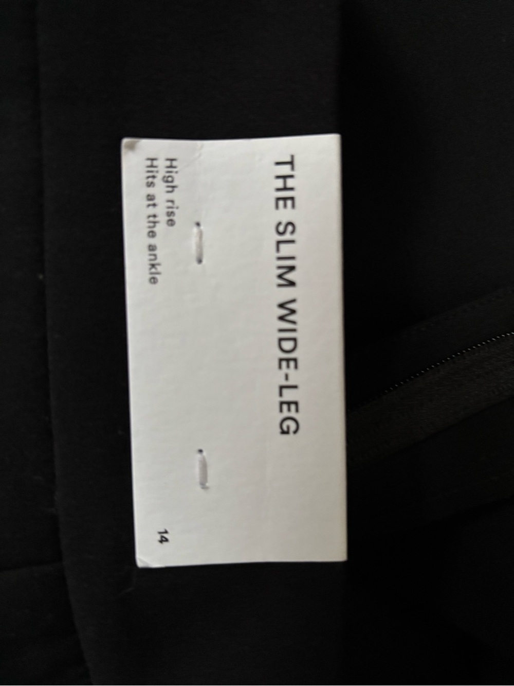 Ann Taylor Factory Black Wide-Leg Dress Pants - Picture 2 of 5